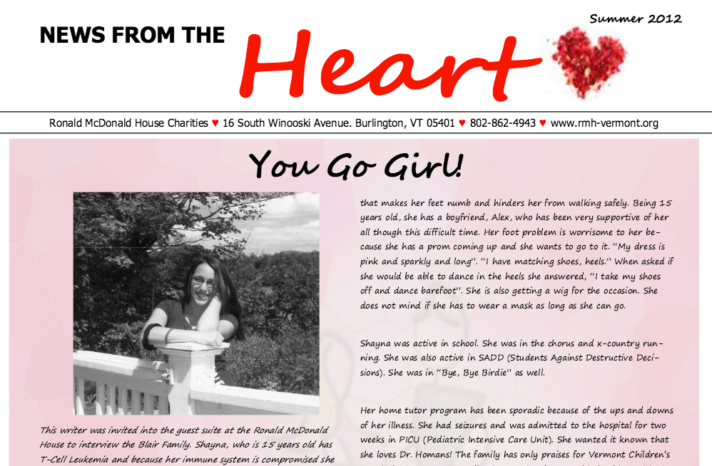 Newsletter Photo